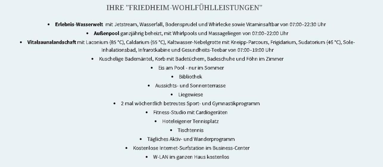 Отель Sonnenresidenz Friedheim Верберг Экстерьер фото